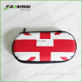 EGO round zipper case with Mesh Pockets for E Cigarette